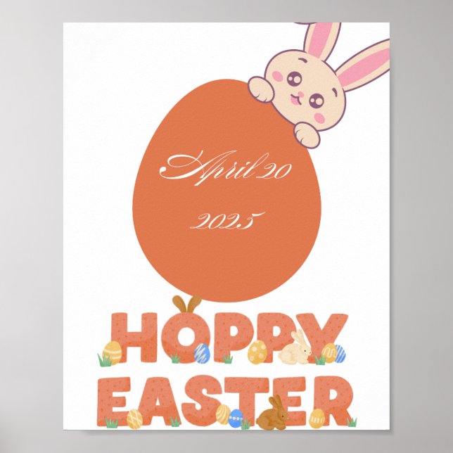 Póster tarjeta de regalo de bonito (Frente)