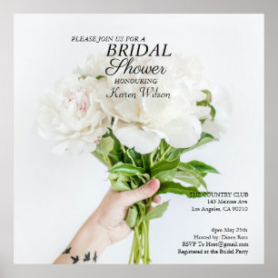 Póster Tarjeta de respuesta de invitación de despedida de