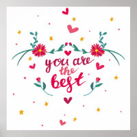 tarjeta de saludo el día de San Valentín con coraz