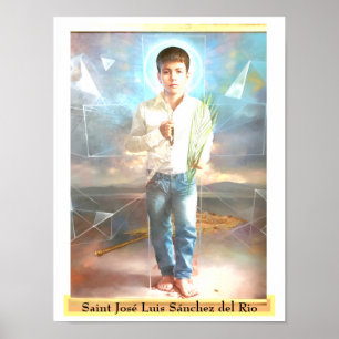 Póster Tarjeta de San José Luis Sánchez del Río
