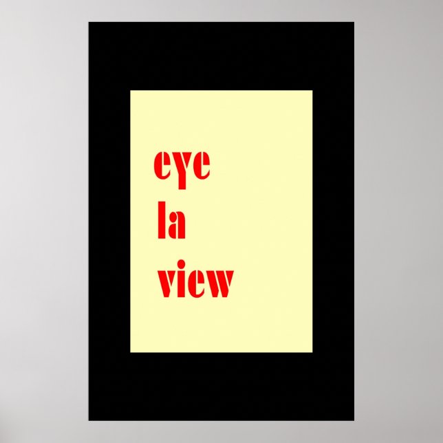 Póster Tarjeta de U LUV (Frente)