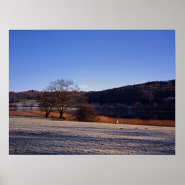 Póster Tarjeta de vacaciones Esthwiate Water Winter