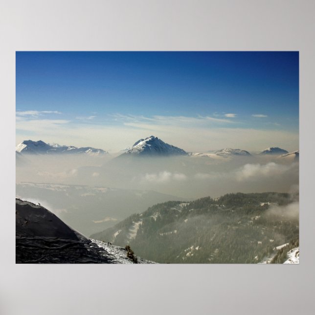 Póster Tarjeta de vacaciones Morzine France (Frente)