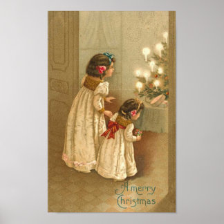 Póster Tarjeta de Velas Luminosas