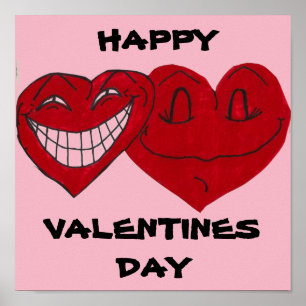 Póster TARJETA DEL DÍA DE SAN VALENTÍN del COMPLEMENTO