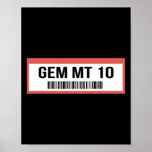 Póster Tarjeta deportiva de hockey sobre baloncesto de bé