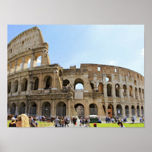 Póster Tarjeta postal del Coliseo