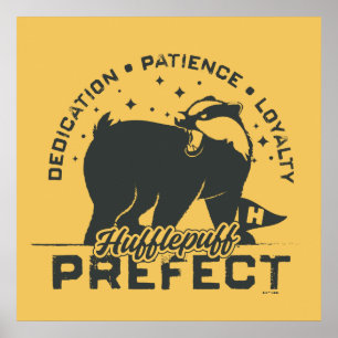 Póster Tarjeta prefecta HUFFLEPUFF™