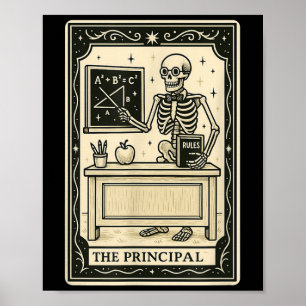 Póster Tarjeta principal Tarot - Halloween Soky Gothic S