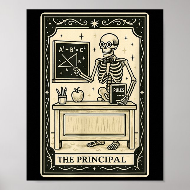 Póster Tarjeta principal Tarot - Halloween Soky Gothic S (Frente)