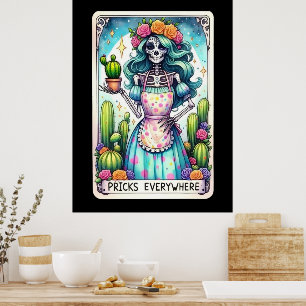 Póster Tarjeta Tarot por todas partes