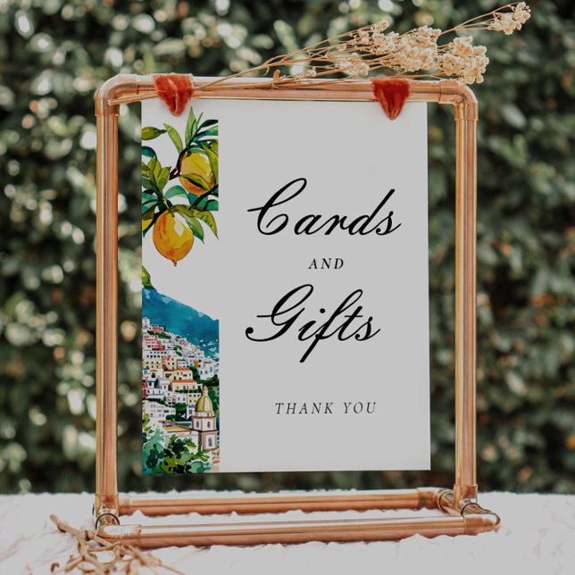 Póster Tarjetas Amalfi Positano Regalos Ducha Bridal Rótu (Subido por el creador)