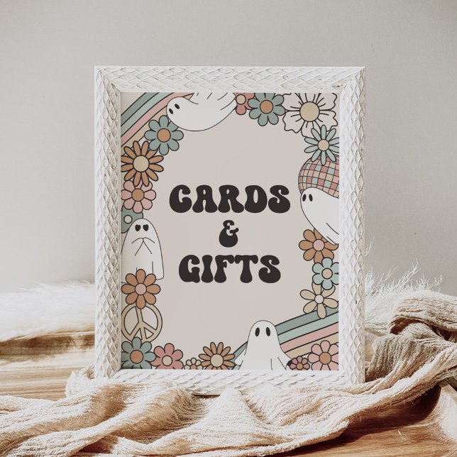 Póster Tarjetas Baby Shower Little Boo Halloween y regalo (Subido por el creador)