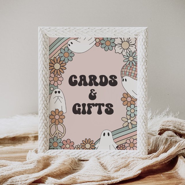 Póster Tarjetas Baby Shower Little Boo Halloween y regalo (Subido por el creador)