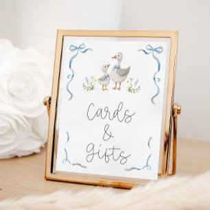 Póster Tarjetas Baby Shower Y Regalos De Tonterías