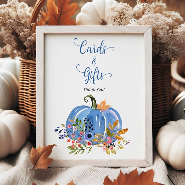 Póster Tarjetas Baby Shower y regalos para la Calabaza Az (Subido por el creador)