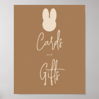 Tarjetas Bunny simples y regalos