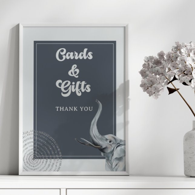 Póster Tarjetas de Baby Shower y regalos para Elefantes S (Subido por el creador)
