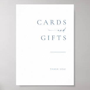 Póster Tarjetas de boda con guión moderno + Poster de reg