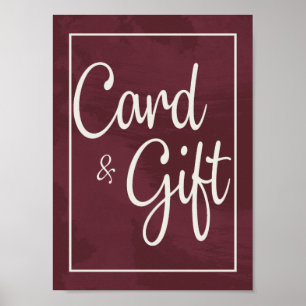 Póster Tarjetas de bolsillo y regalos para Purpurinas de