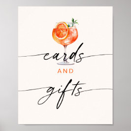 Póster Tarjetas De Cocktail Y Regalos Despedida De Solter