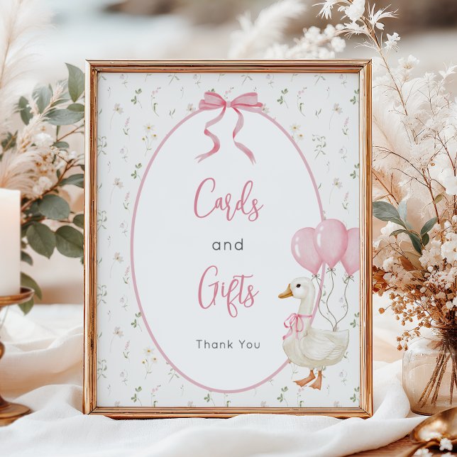 Póster Tarjetas de cumpleaños y regalos de Chica Goose (Subido por el creador)