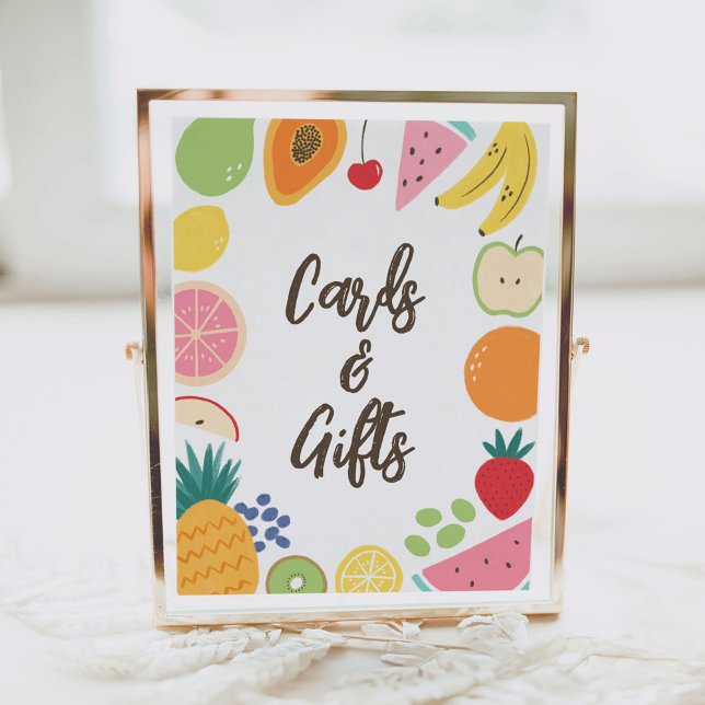 Póster Tarjetas de cumpleaños y regalos de frutas de vera (Subido por el creador)