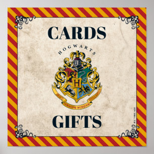Póster Tarjetas de cumpleaños y regalos de Harry Potter H