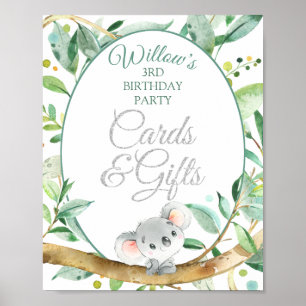 Póster Tarjetas de cumpleaños y regalos del Personalizado