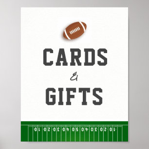 Póster Tarjetas de cumpleaños y regalos para el primer añ