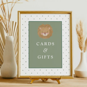 Póster Tarjetas de cumpleaños y regalos para niños salvaj
