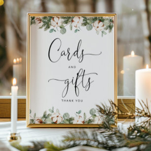 Póster Tarjetas de ducha de bebé y regalos de todo tipo