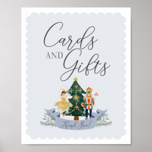 Póster tarjetas de fiesta de cumpleaños y de regalos de n