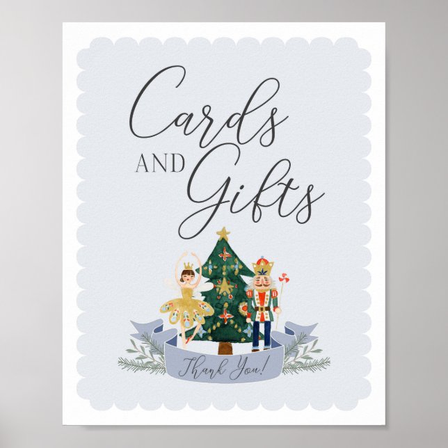 Póster tarjetas de fiesta de cumpleaños y de regalos de n (Frente)