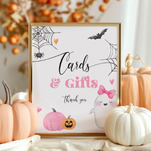 Póster Tarjetas de halloween y regalos de Little Boo