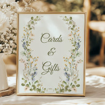 Tarjetas de matrimonio y regalos de flores silvest