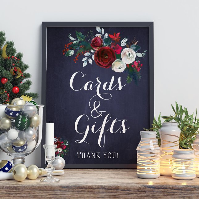 Póster Tarjetas de peones rojas de invierno de la marina  (Subido por el creador)