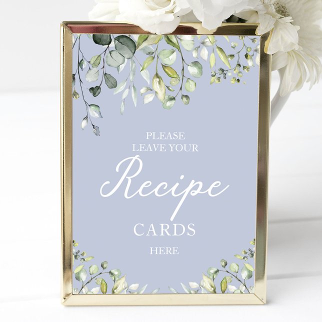 Póster Tarjetas de Recetas de Despedida de Soltera con Se (Subido por el creador)