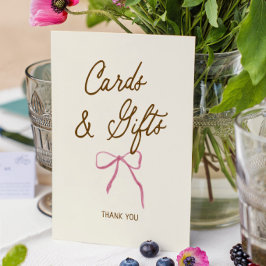Póster Tarjetas de regalo para despedida de soltera con a