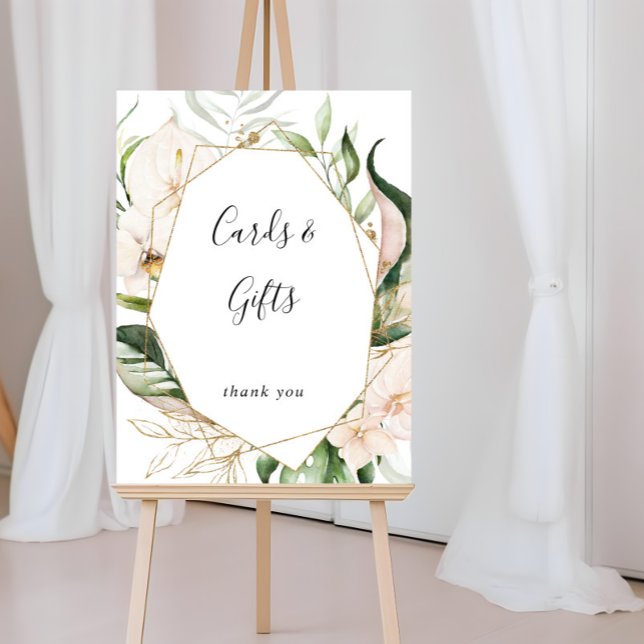 Póster Tarjetas Florales y Regalos Tropicales de Oro (Subido por el creador)