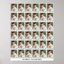 Tarjetas sin cortar de Roy Hobbs