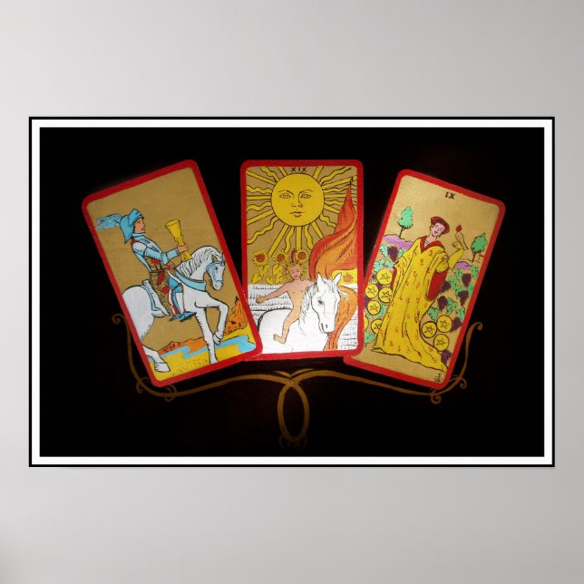 Póster Tarjetas Tarot (2) (Frente)
