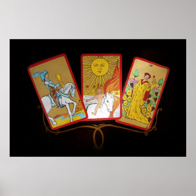 Póster Tarjetas Tarot (2) (Frente)