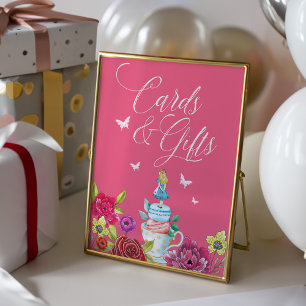Póster Tarjetas y regalos Alicia en Floraciones vibrantes