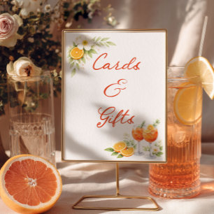 Póster Tarjetas y regalos Aperol Spritz Despedida de solt