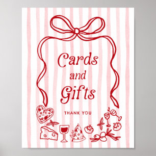 Póster Tarjetas y regalos Arco de limones italianos Baby 