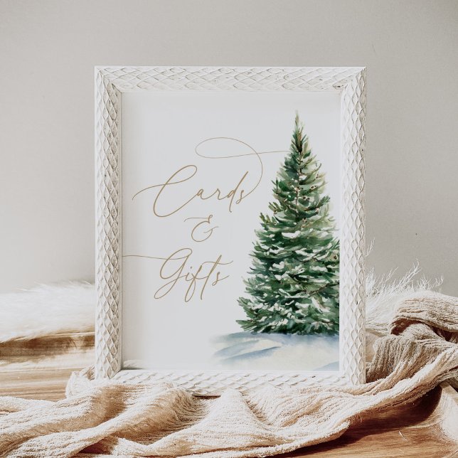 Póster Tarjetas y regalos Baby Shower del árbol de Navida (Subido por el creador)