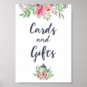 Póster Tarjetas y regalos Boda Baby Shower Nupcial
