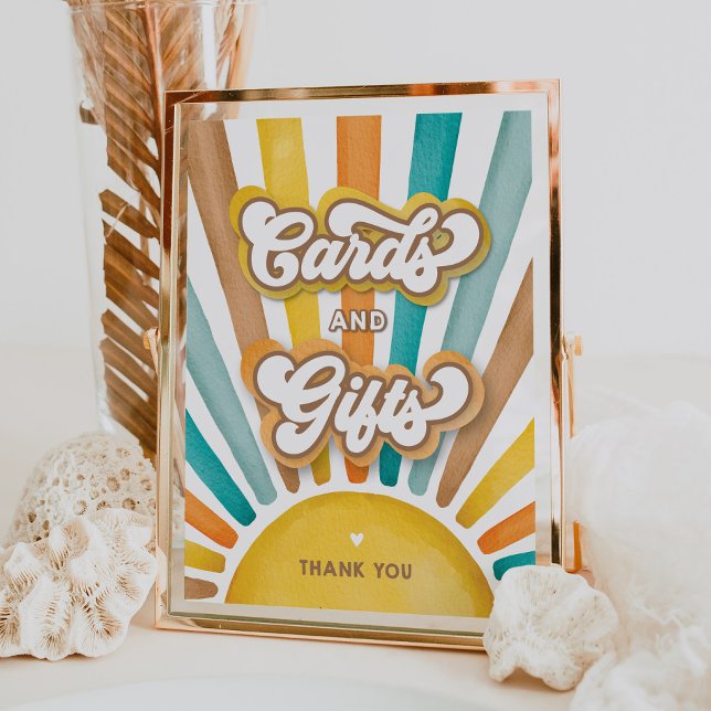 Póster Tarjetas y regalos Boho Sunshine Boy Rótulo Baby S (Subido por el creador)