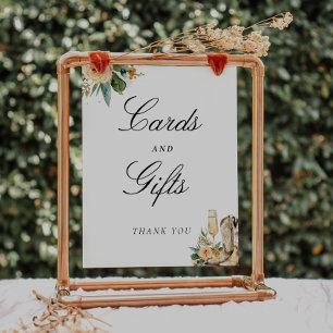 Póster Tarjetas y regalos Boots Bubbly Bridal Shower Rótu